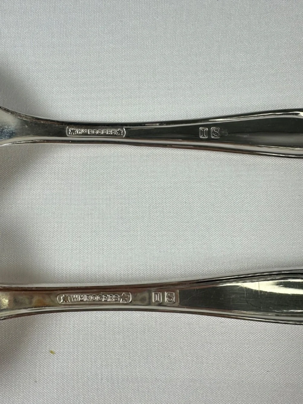 Hostess Set, Spoon & Fork Moonlight Pattern, 1959, Wm. Rogers IS,  Silver plate